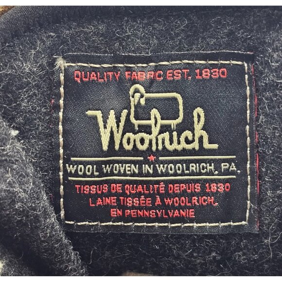 Woolrich Rockies Women's Brown Leather Dark Gray Wool Hiking Boots Sz 9.5 2908 - Picture 9 of 16